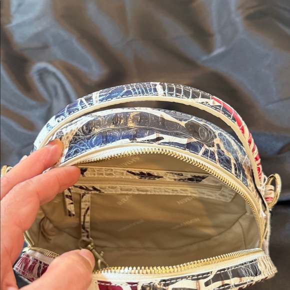 Brahmin Multicolor Floral Round Bag - Picture 4 of 7